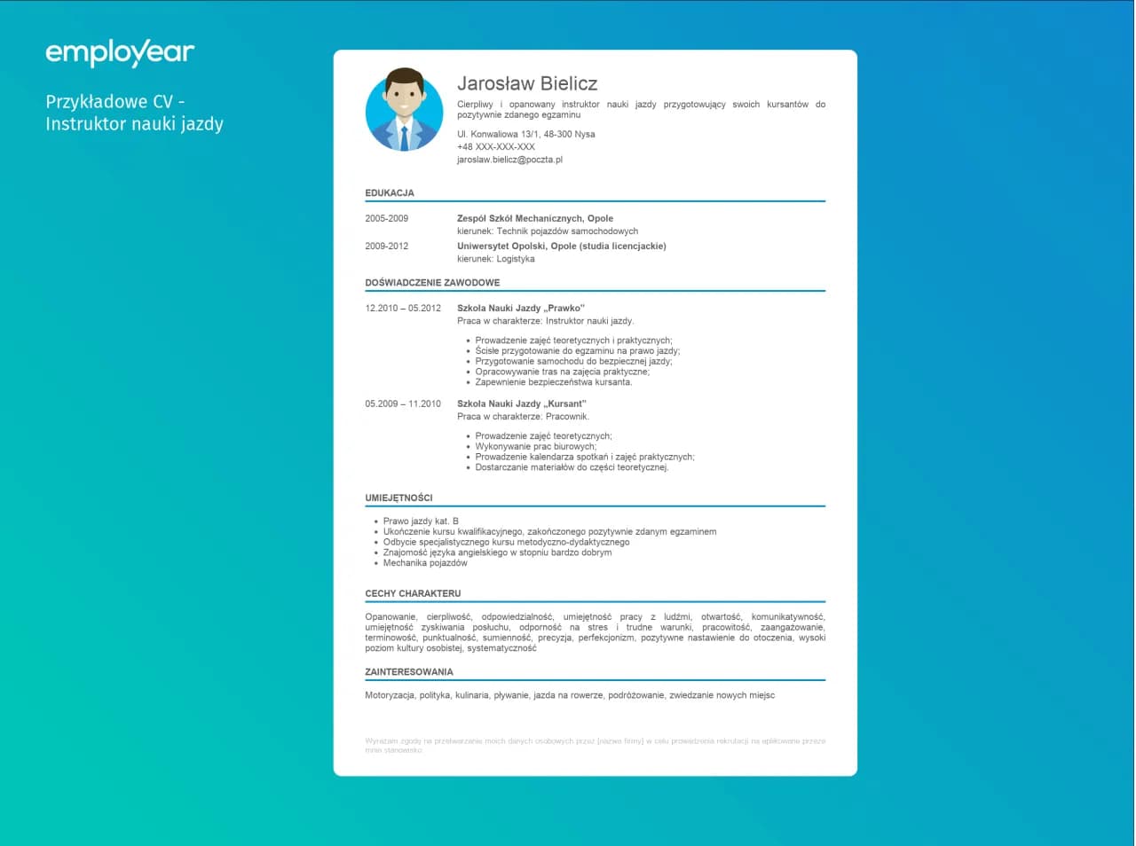 Gdzie wpisać prawo jazdy w CV, aby zwiększyć swoje szanse na pracę