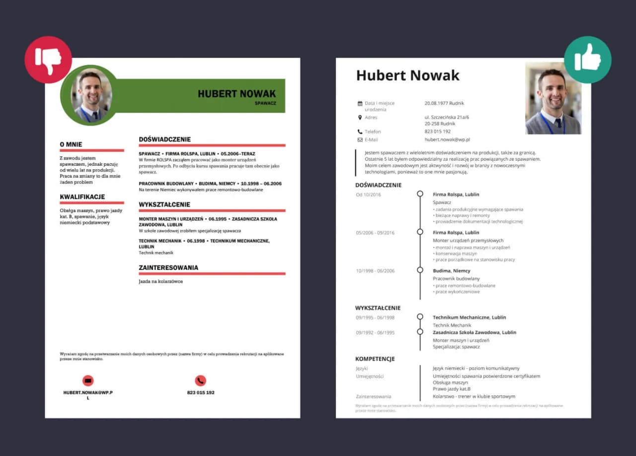 Jak napisać proste CV, aby uniknąć błędów i zaimponować pracodawcom